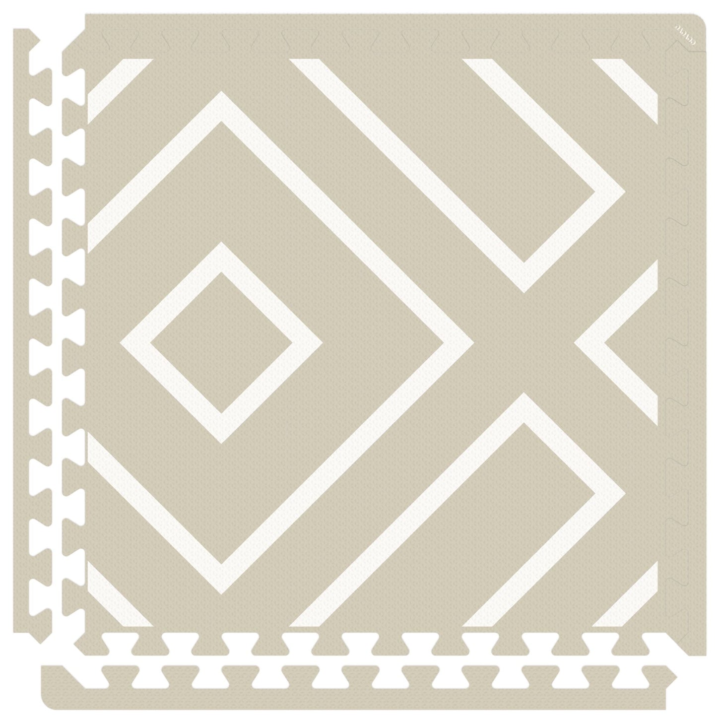 Modern Blocks - Soft Sage - Play Mat