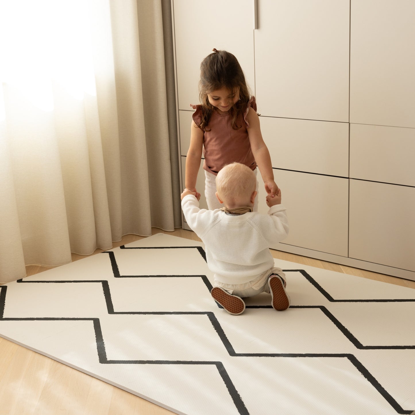 Beni - Ecru - Play mat
