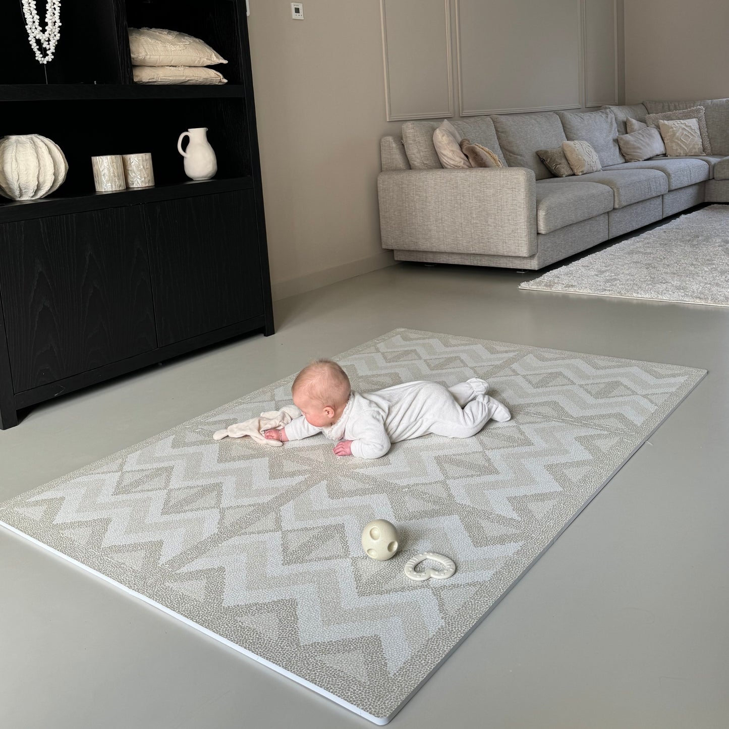 Kilim - Feather Gray - Play mat