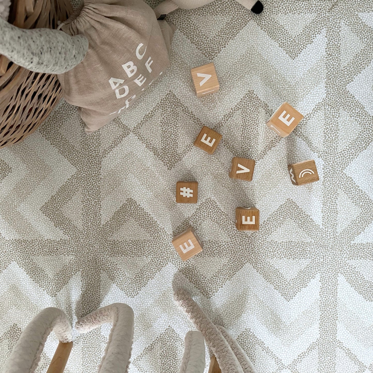 Kilim - Feather Gray - Play mat