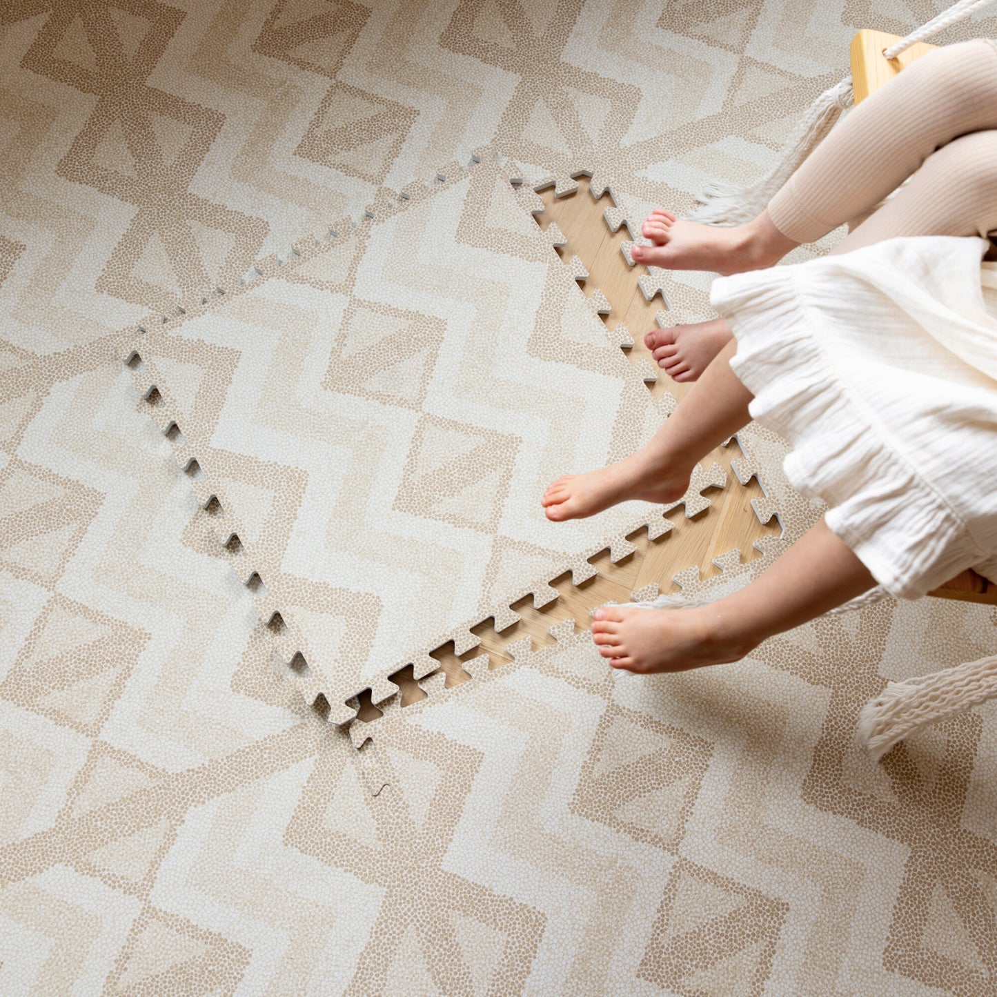 Kilim - Sand - Play mat