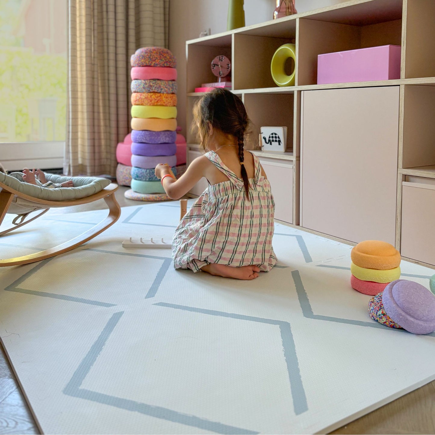 Beni - Powder Blue - Play Mat